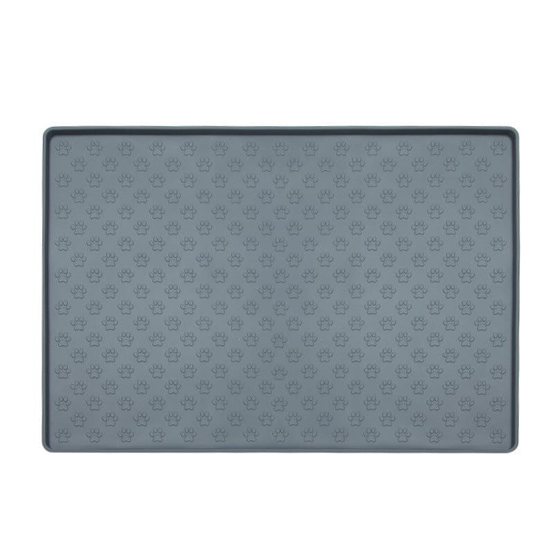 Silicone Paw Print Dog Food Placemat