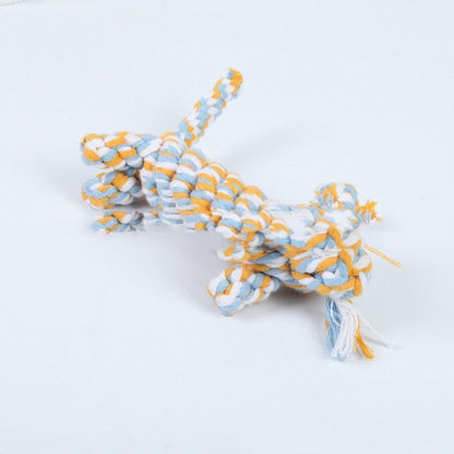 Simulation woven animal cotton rope chewing teeth dog toy