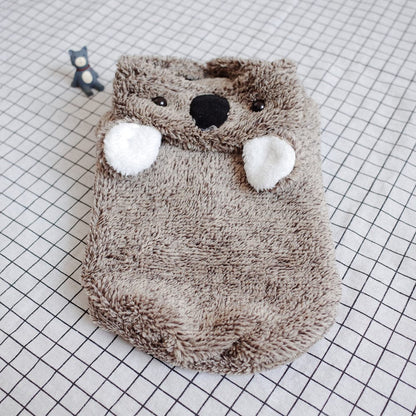 Fleece Koala Dog Hoodie Sweater