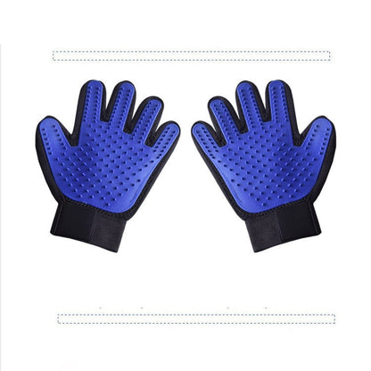 Deshedding Dog Hair Grooming Gloves