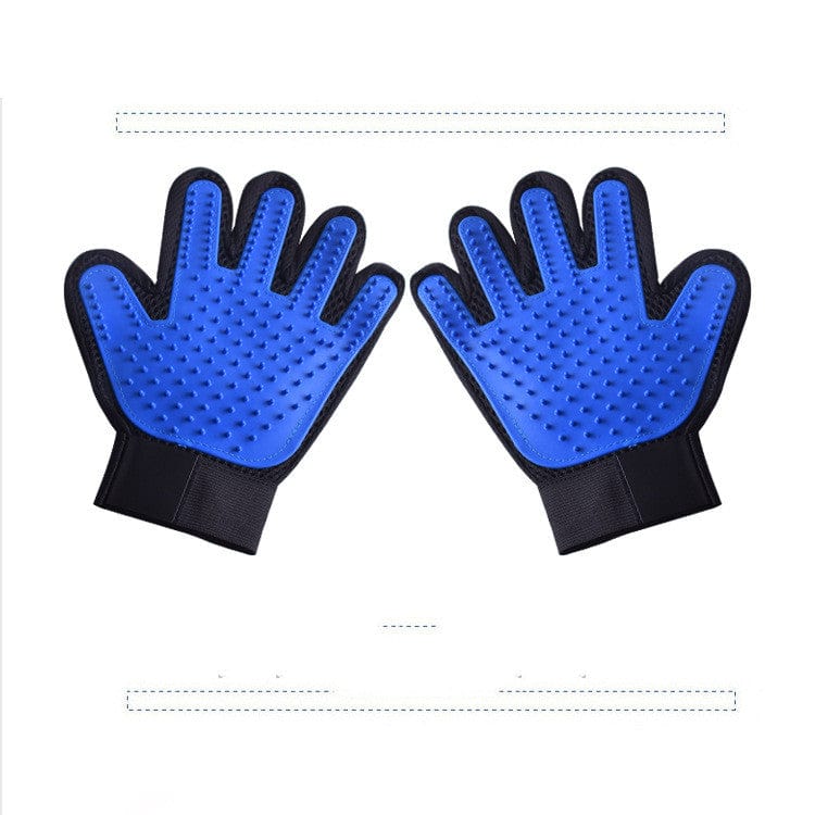 Deshedding Dog Hair Grooming Gloves