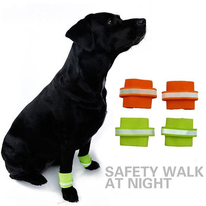 Fluorescent Reflective Dog Wristband