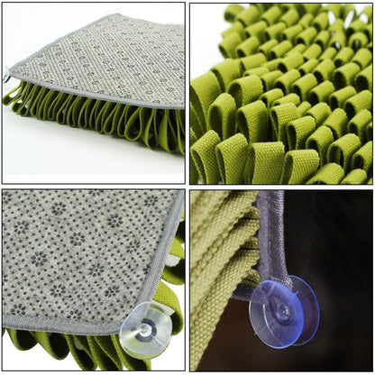 Pet Bite-Resistant Slow Food Toy Training Dogs Sniff Pads Anti-Choking Free Energy Treasure Hunting Blanket