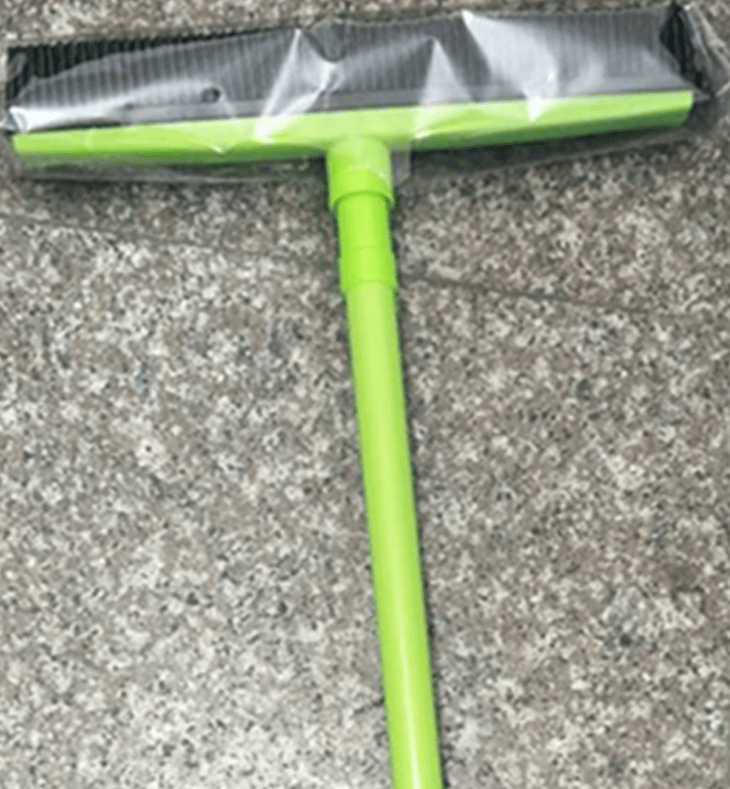 Rubber Bristle Dog Hair Broom