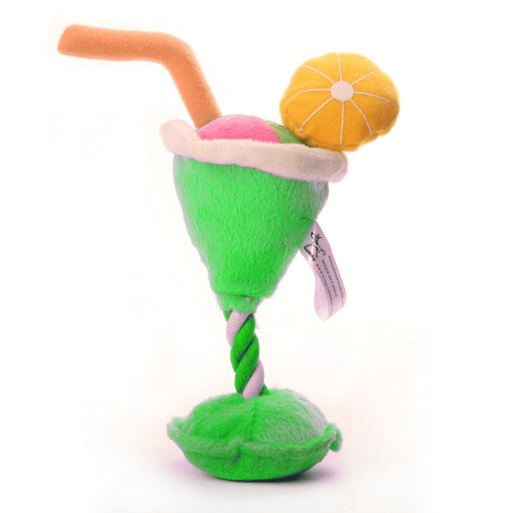 Pet Toy Ice Cream Milk Cup Dog Vocal Knot Rope Supplies