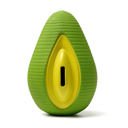 Treat Dispensing Avocado Dog Chew Toy