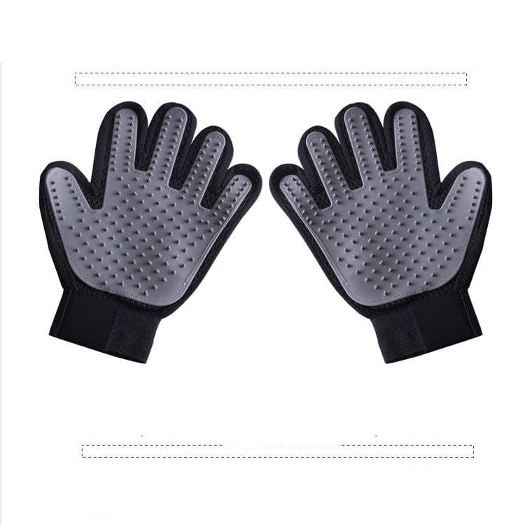 Deshedding Dog Hair Grooming Gloves