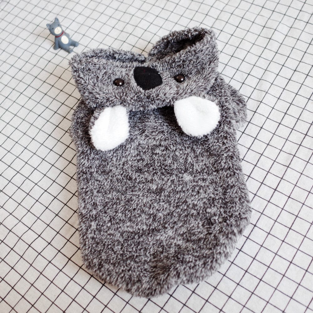 Fleece Koala Dog Hoodie Sweater