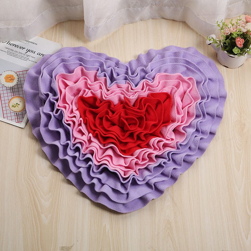 Heart Shaped Snuffle Mat