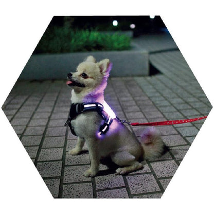 LED Rechargeable Dog Harness