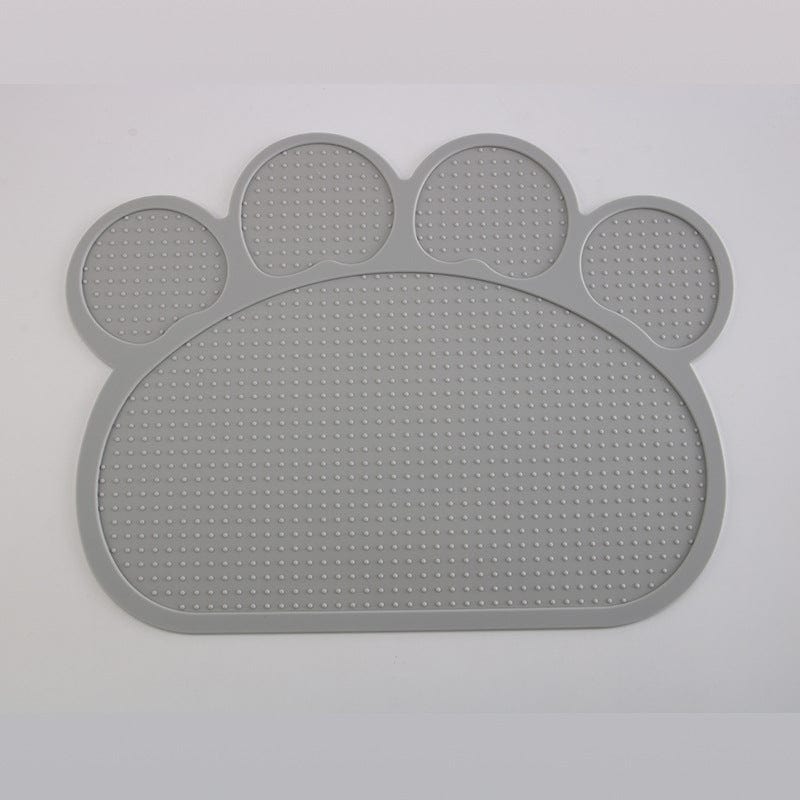 Silicone Paw Shaped Dog Food Placemat