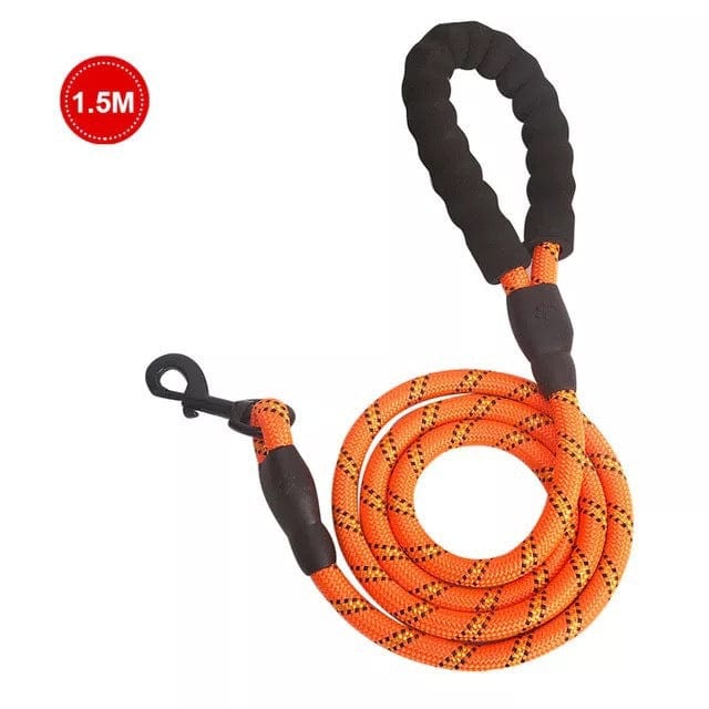 5ft Reflective Nylon Dog Rope Leash