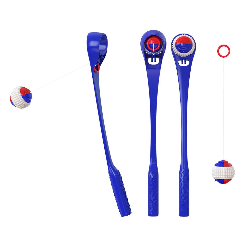 Outdoor Dog Toy Throwing Cue Ball Thrower