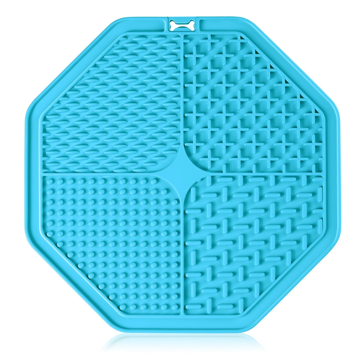 Pet 4 In 1 Silicone Slow Food Bowl With Suction Pad