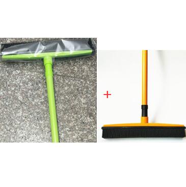 Rubber Bristle Dog Hair Broom