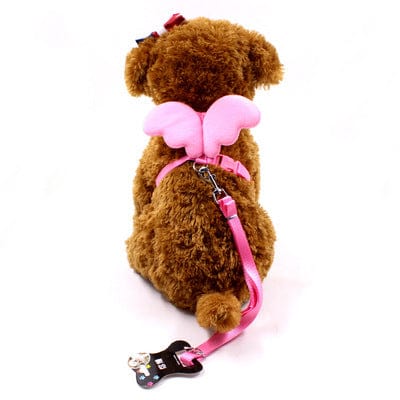 Angel Wings Dog Harness and Leash Set