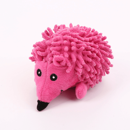 Pet Dog Toy Mop Plush Hedgehog Gnaw