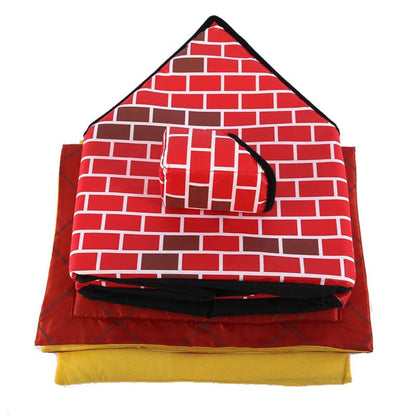 Red Brick House Dog Bed