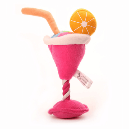 Pet Toy Ice Cream Milk Cup Dog Vocal Knot Rope Supplies