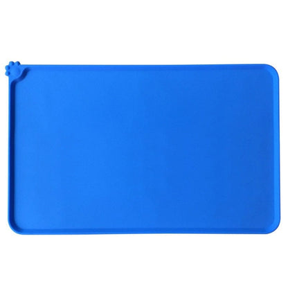 Silicone Waterproof Dog Food Mat (18in x 12in)