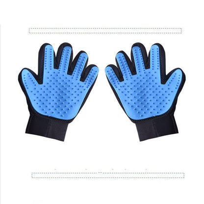 Deshedding Dog Hair Grooming Gloves