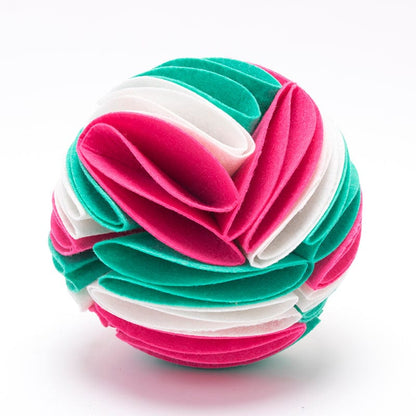 Treat Dispensing Dog Snuffle Ball Toy