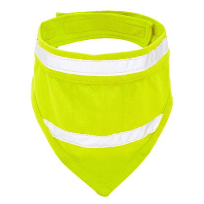 Safety Reflective Fluorescent Dog Bandana