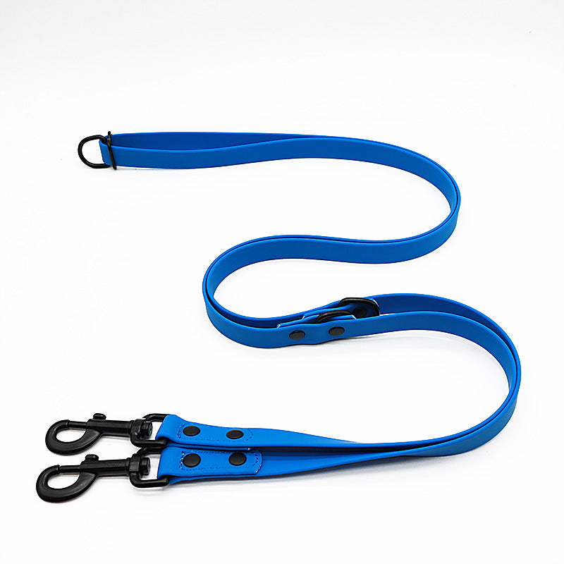 PVC Dog Traction Belt Multifunctional Double-ended Traction Rope