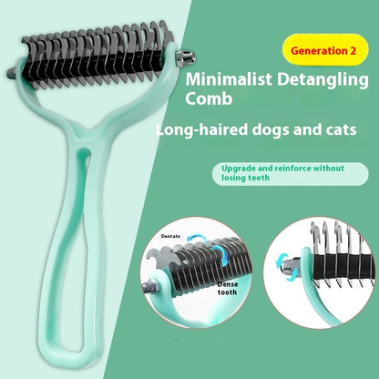 Pets Fur Knot Cutter Dog Grooming Shedding Tools