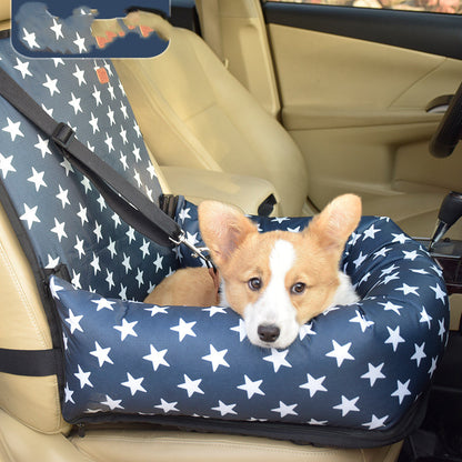Car Kennel Pet Travel Car Seat Small And Medium-sized Dog Kennel Cushion Pets Supplies