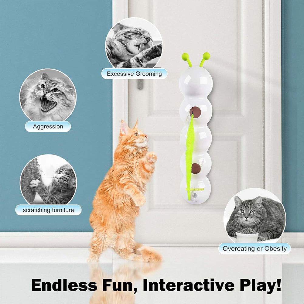 Teasing Cat Toy Automatic Pes Toy With Tail Motion