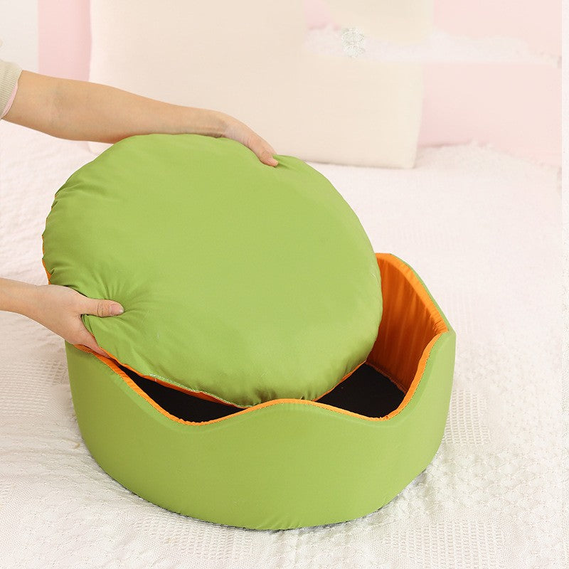 Ice Silk Nest Pet Dog Bed Breathable