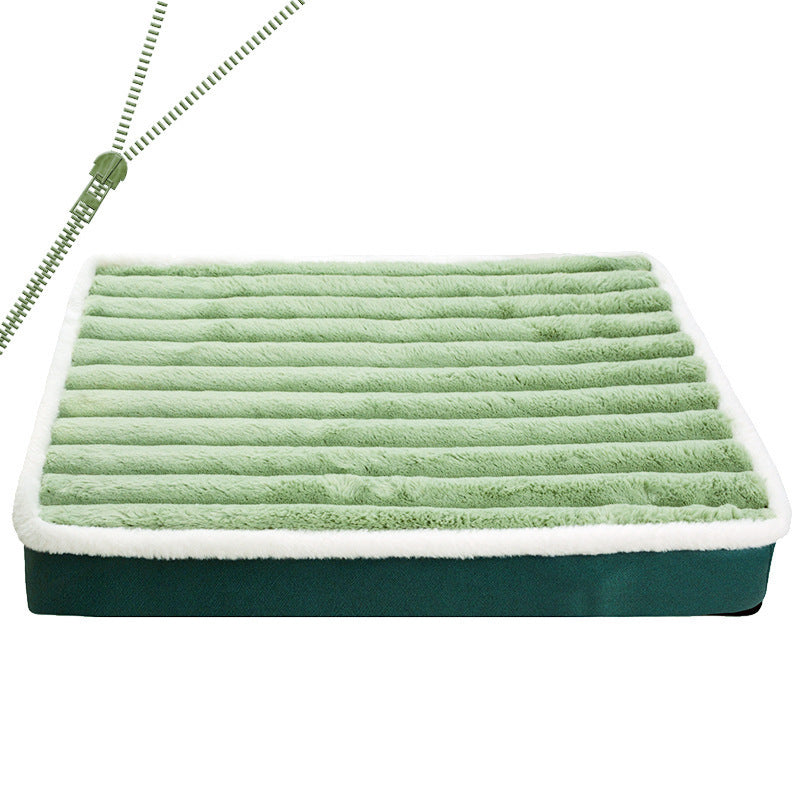 Dog Mat Mattress Warm Kennel Pillow Anti-bite