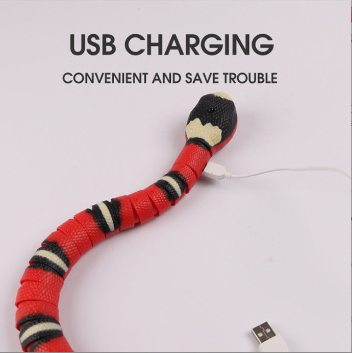 Remote Control Electric Toys Silver Ring Snake