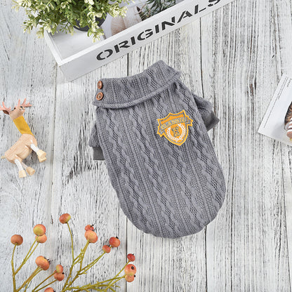 Pet Dog Clothes Autumn And Winter Clothes