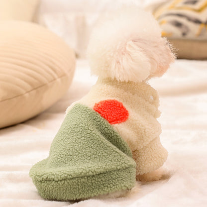 Pet Autumn And Winter Wool Proof Lamb Clothes