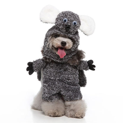 Cosplay Pet Supplies Stand Up Funny Dog Clothes Upright