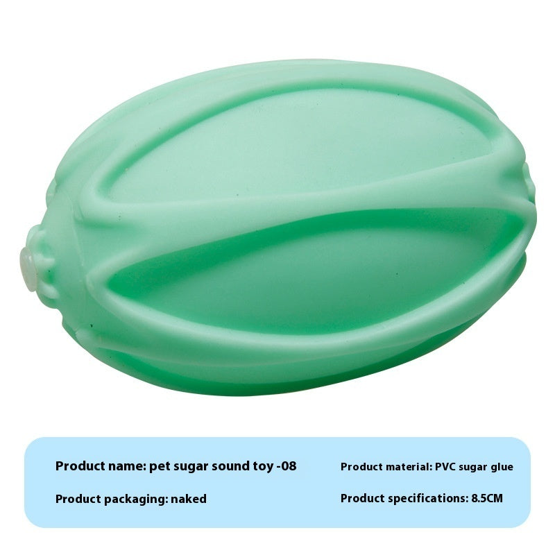 Pet Sound Rubber Simulation Bite-resistant Ball