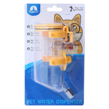 No Drip Dog Kennel Water Bottle Dispenser For Crate