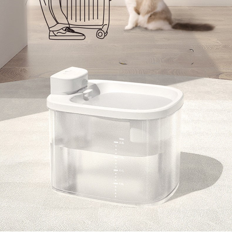 Wireless Induction Pet Water Dispenser – Dog Bed & Supplies