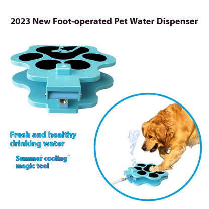 Pet Outdoor Foot Pressure Automatic Water Dispenser