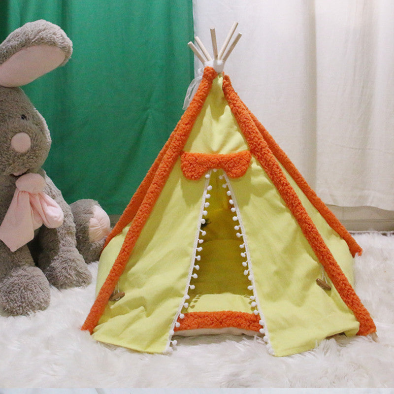 New Style Removable And Washable Canvas Nest Pet Supplies Tent