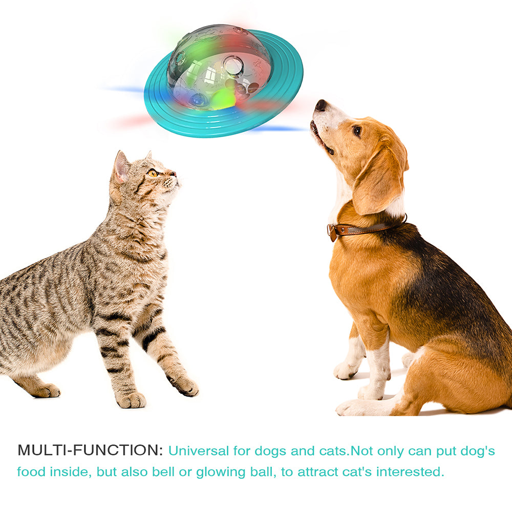 Dog Interactive Food Leaking Dispensing Treat Ball