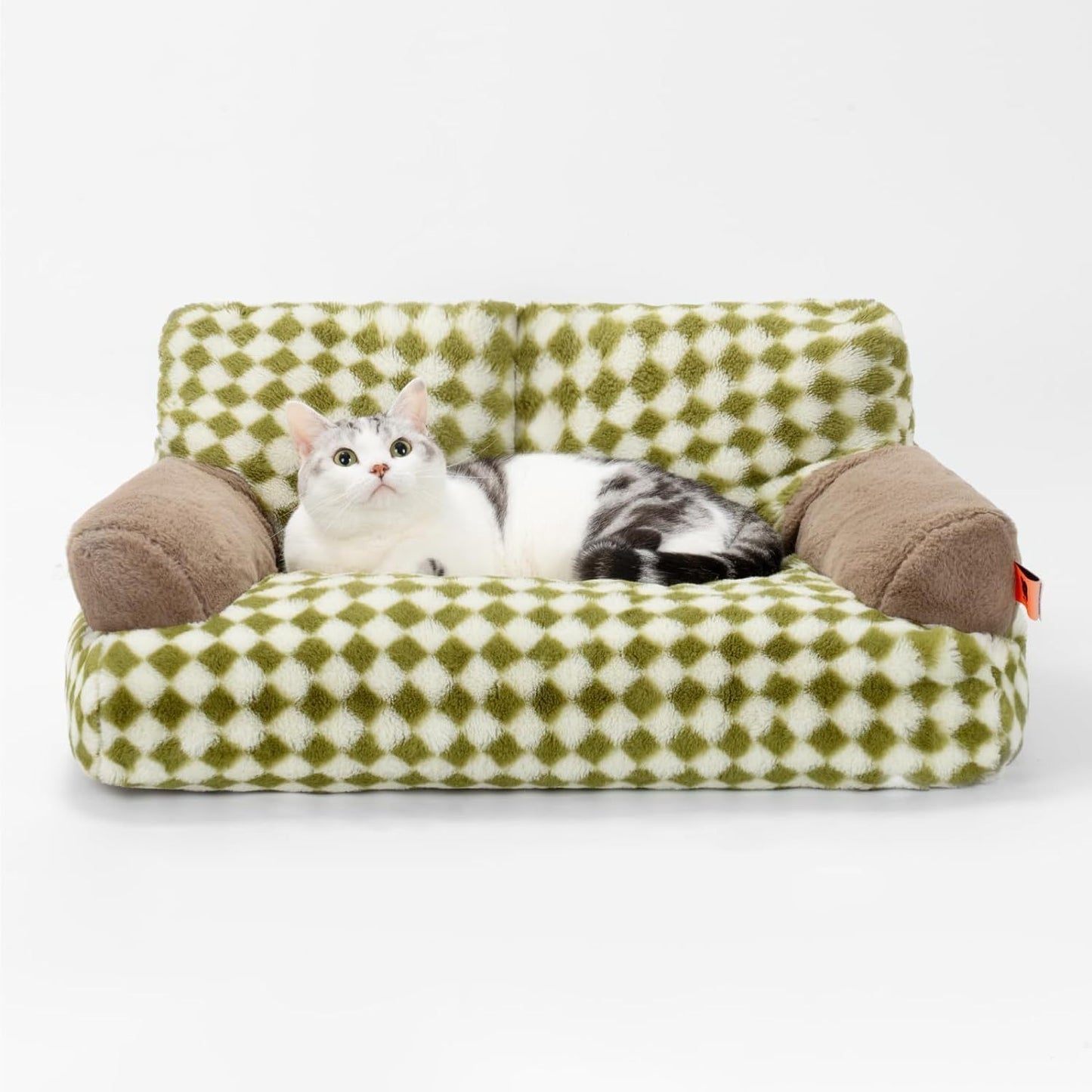 Fluffy Cat Couch  Washable Pet Couch Bed