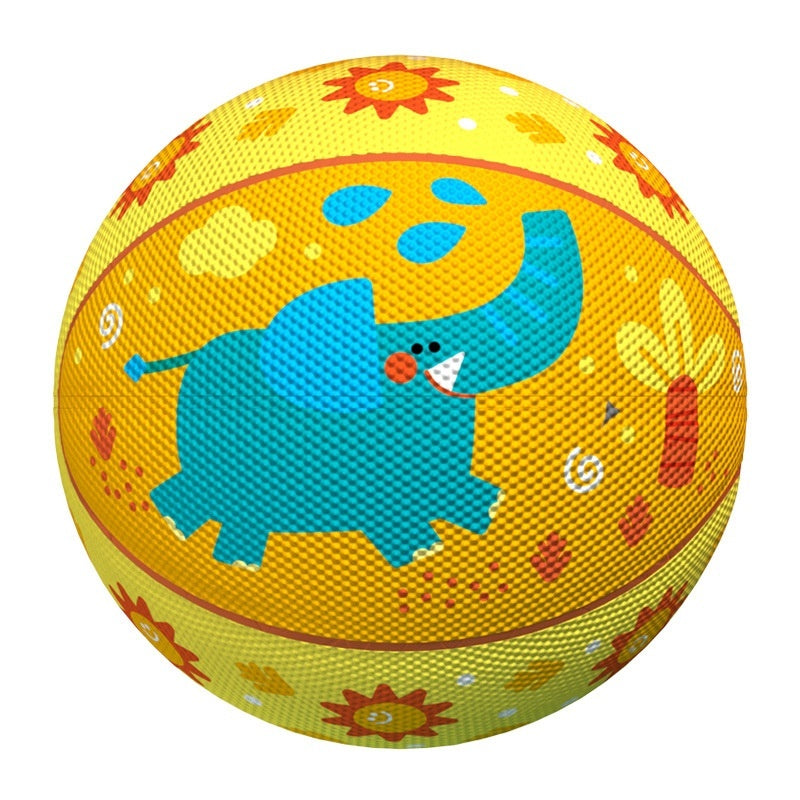 Children's Basketball Pat Ball Rubber Ball Indoor Mute Toys