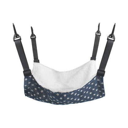 Lamb Fleece Cat Hanging Beds Pets Cage Hammock Bed