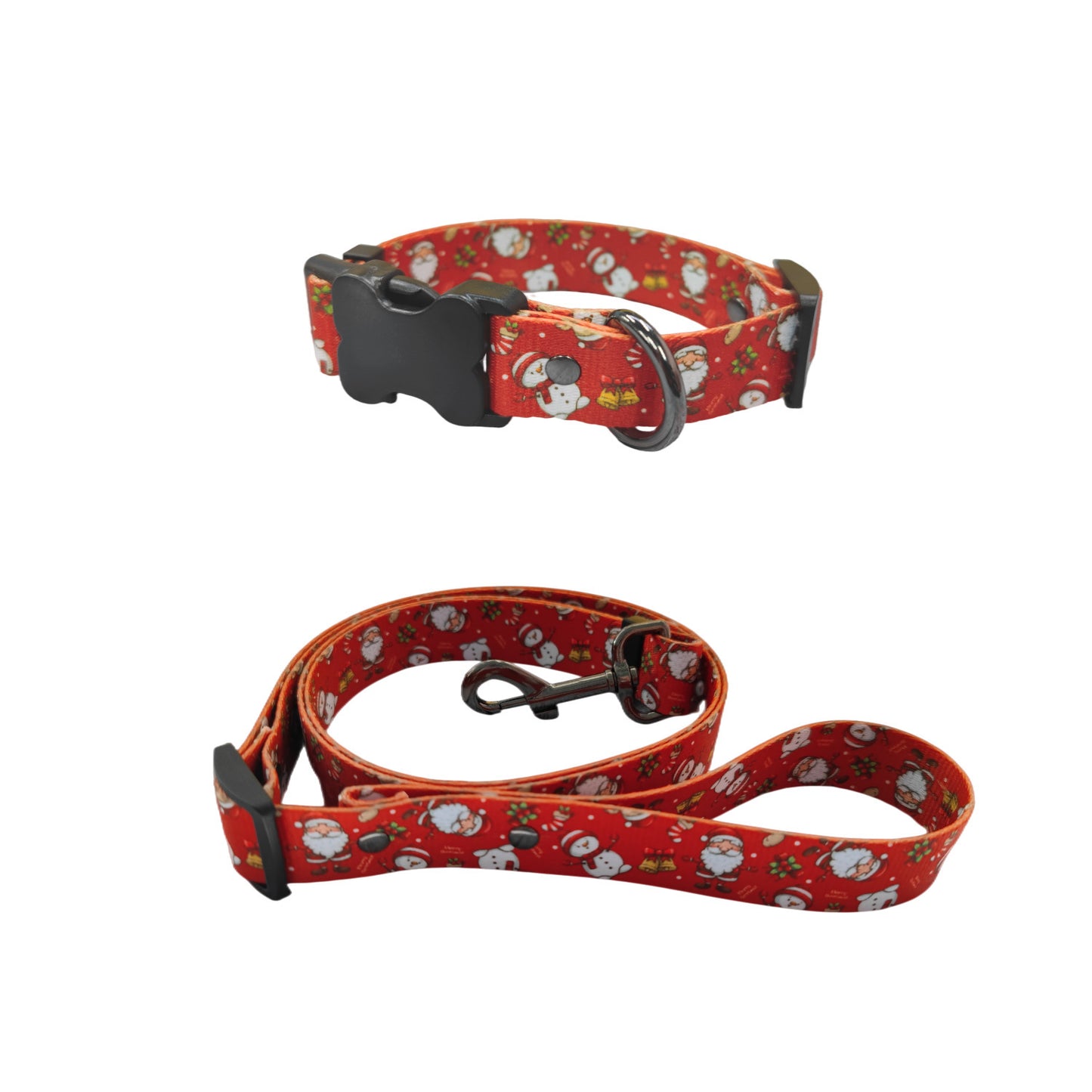 Christmas Dog Leash Chest Harness Pet