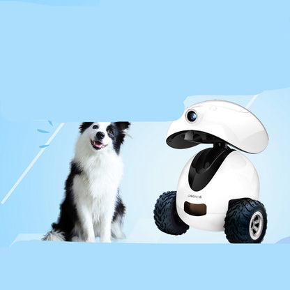 Intelligent Pet Companion Robot Teases Cats And Dogs