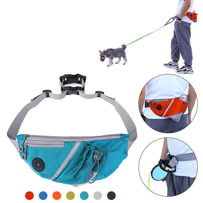 Portable Pet Dog Training Bag Waist Bags Wiht Dog Leash Waist Bag