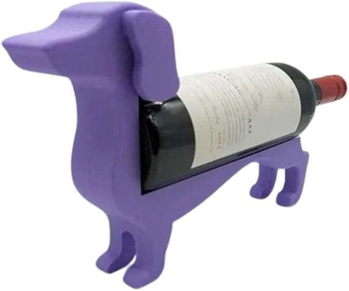 Simple And Creative Home Sausage Dog Wine Bottle